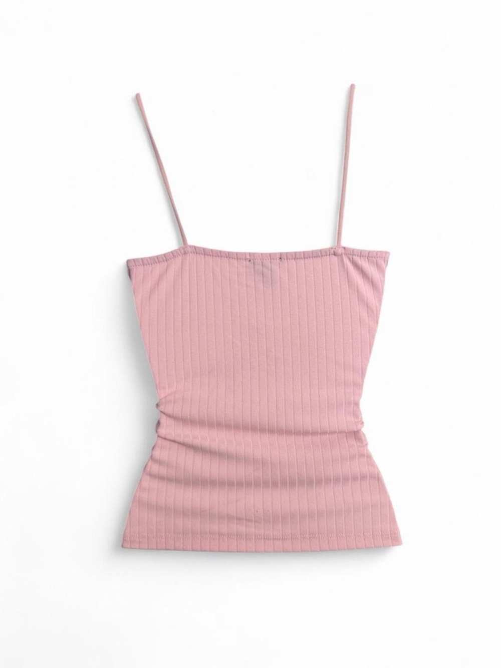 Rue21 Pink Ribbed Butterfly Cami - Picture 2 of 6
